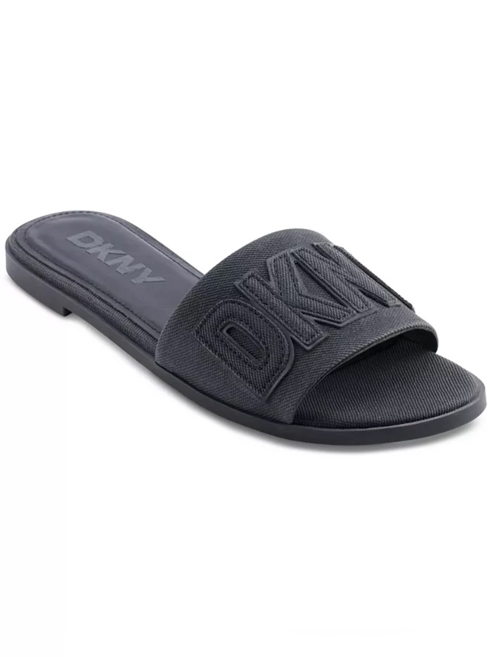DKNY Women's Willow Slide Slip-On Flat Sandals